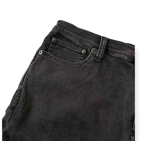 Gap 1969 Distressed Black Denim Mini Skirt, Size 31R - Picture 7 of 12